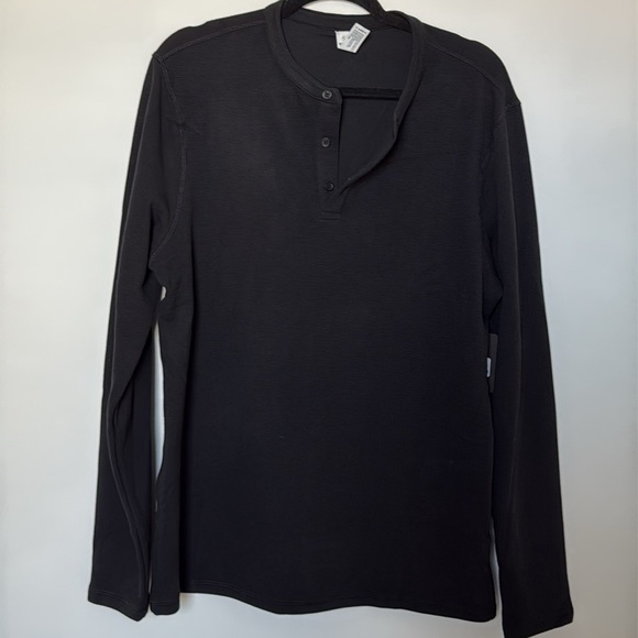 Supreme Other - 90 Degree supreme waffle, air tech, Henley long sleeve tee